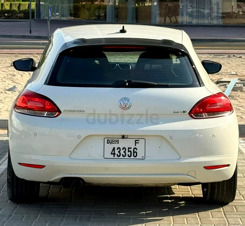 Volkswagen Scirocco Sport GCC  2009 Perfect Condition Family Use Accedant Free63699033795841114