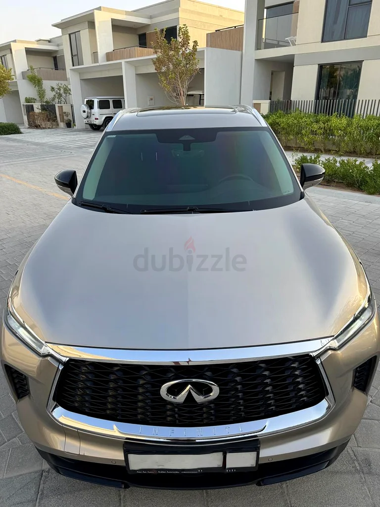2023 Infiniti QX60 – Gold, Panoramic Roof, Accident-Free, 7-Seater63699030409603110