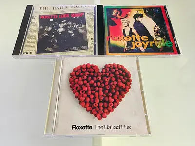 3 Roxette Music CD’s