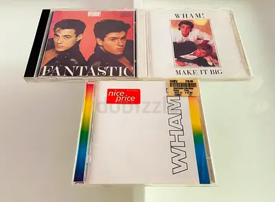 3 Wham Music CD’s