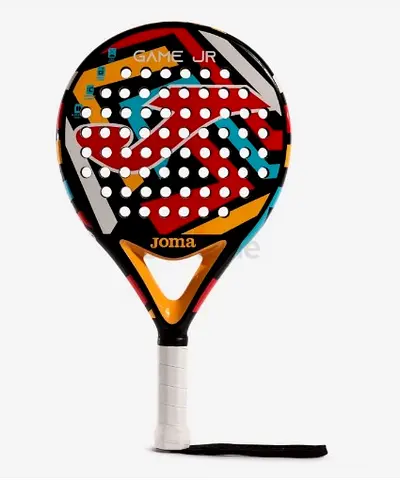 Joma Juinor Padel Racket For Match - Color Black Red - Model 401017.106
