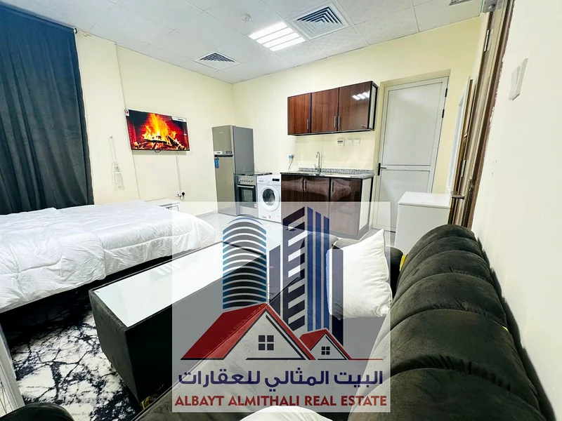 ✅ One-Bedroom Apartment | Fully Furnished  Two Bathrooms - Balcony - Central Air Conditioning63810811057539111