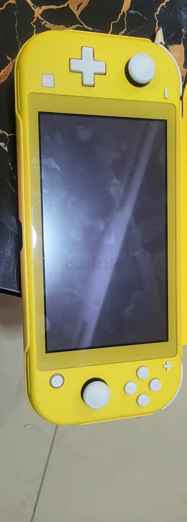 Bright Yellow moded Switch Lite Perfect for Gaming on the Go