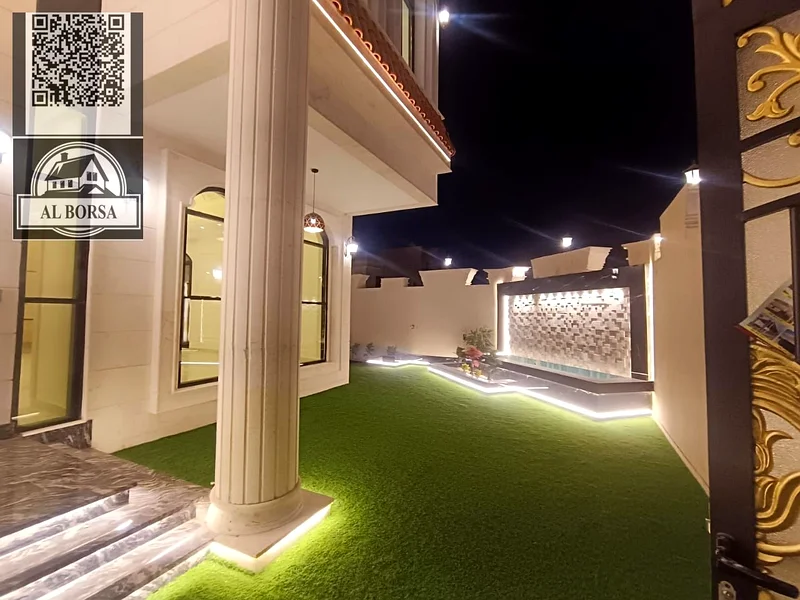 For sale, a corner villa on two streets, super deluxe finishing, 5 master bedrooms, two halls, a sp63912796339715113
