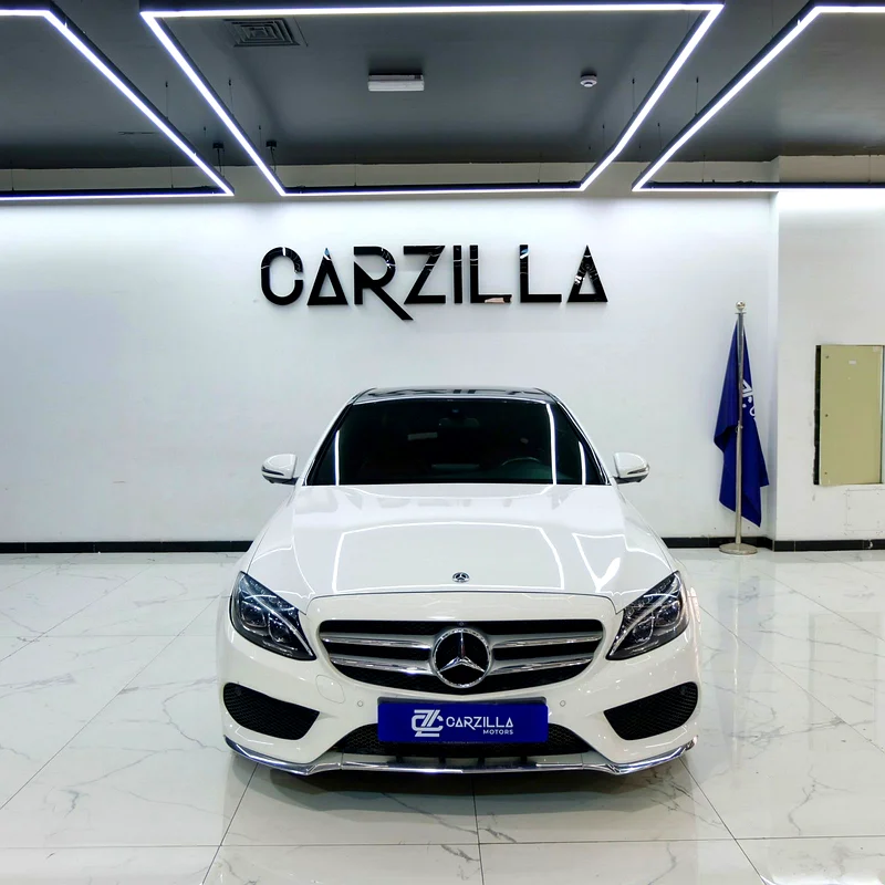 Mercedes Benz C200 2018 | Pristine Condition | Original Paint | GCC Specs63700563028099110