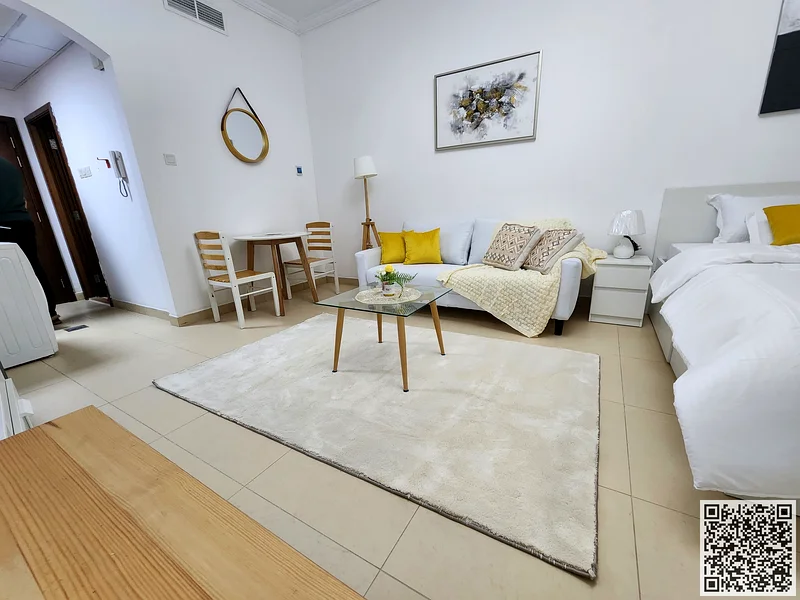 First resident, the most luxurious and upscale fully furnished studio for monthly rent in Al Jurf 2, Al Yasmeen Towers63837479846659112