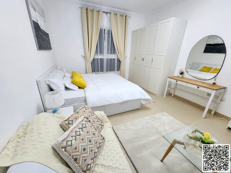 First resident, the most luxurious and upscale fully furnished studio for monthly rent in Al Jurf 2, Al Yasmeen Towers63837479846659113