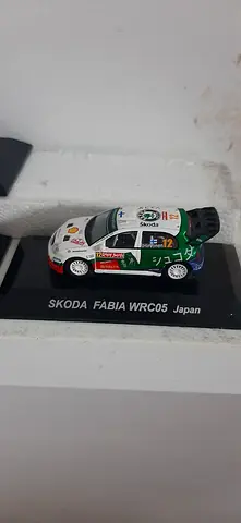 Limited Edition Skoda Fabia WRC 05 Collectible Model 1/64