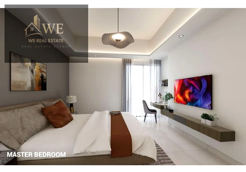 Luxury studio for sale in Al Nuaimiya Tower, Ajman, with areas starting from 399 feet, under construction, with a 10% down payment and flexible instal63880279469825113