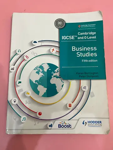 ‼️FLASH SALE‼️Cambridge and O Level Business Studies 5th Edition Course book