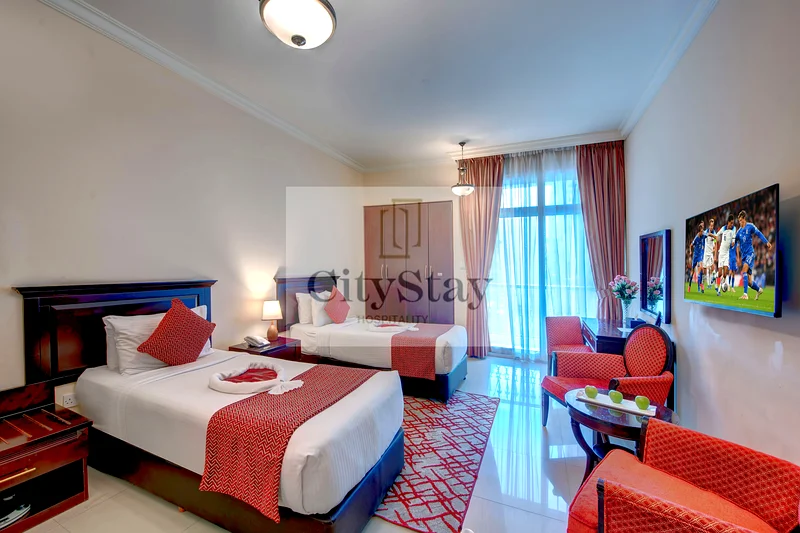 Large Studio for family  | Serviced Apartment | Free Cleaning|63829426743043112