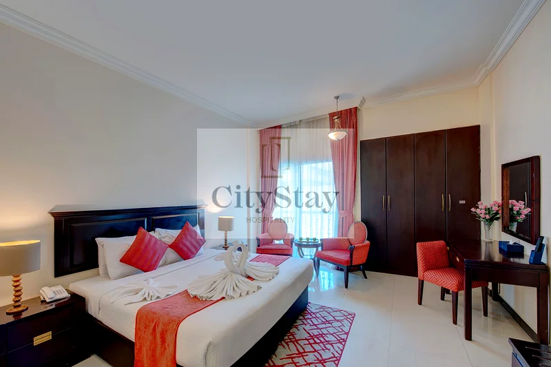 Large Studio for family  | Serviced Apartment | Free Cleaning|63829426743043113