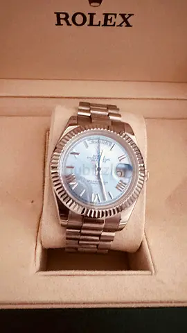 Luxury master copy Rolex Datejust with Blue Dial