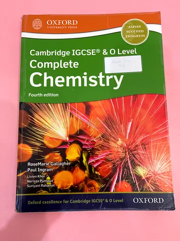 ‼️FLASH SALE‼️Cambridge IGCSE  O Level Complete Chemistry - Fourth Edition