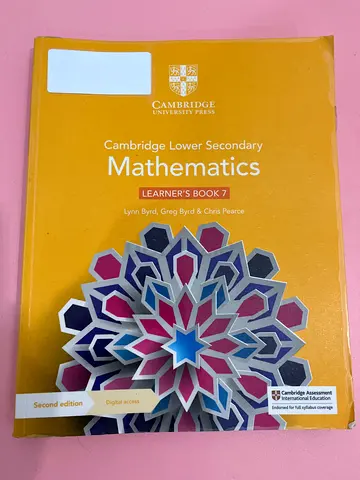 ‼️FLASH SALE‼️Cambridge Lower Secondary Mathematics Learners Book 7