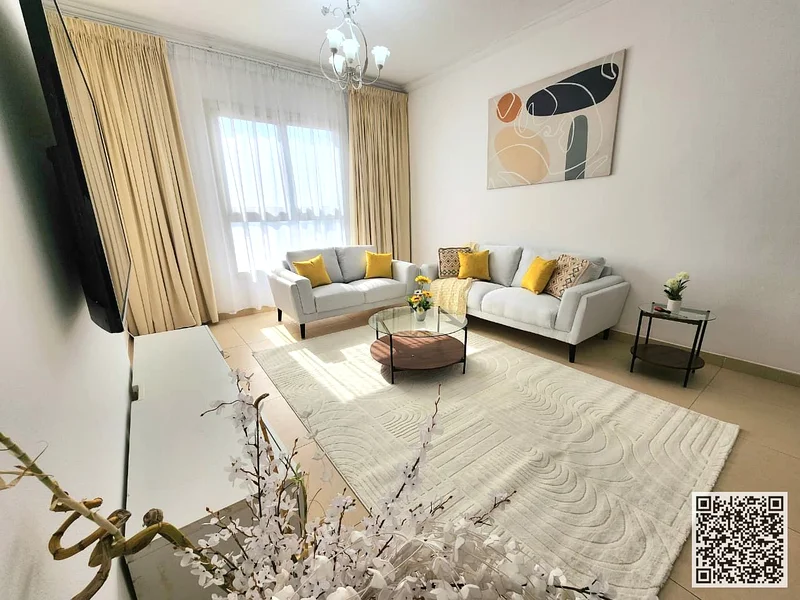 Luxury apartment, One bedroom and a hall, Open view, Fully furnished new, All Bills included, Ready to move in, Prime location63837479855618113