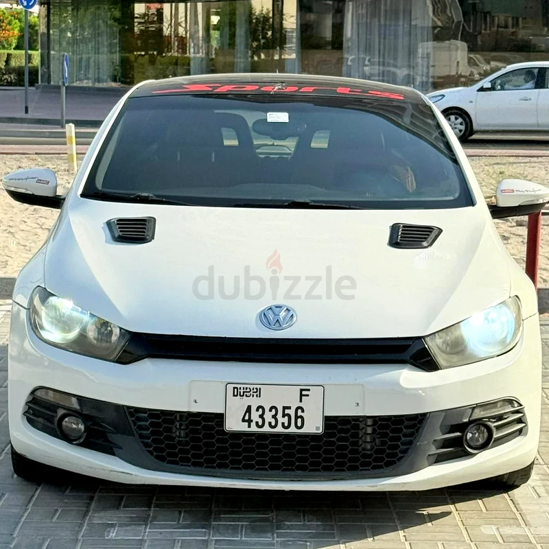 Volkswagen Scirocco Sport GCC  2009 Perfect Condition Family Use Accedant Free63699033795841111