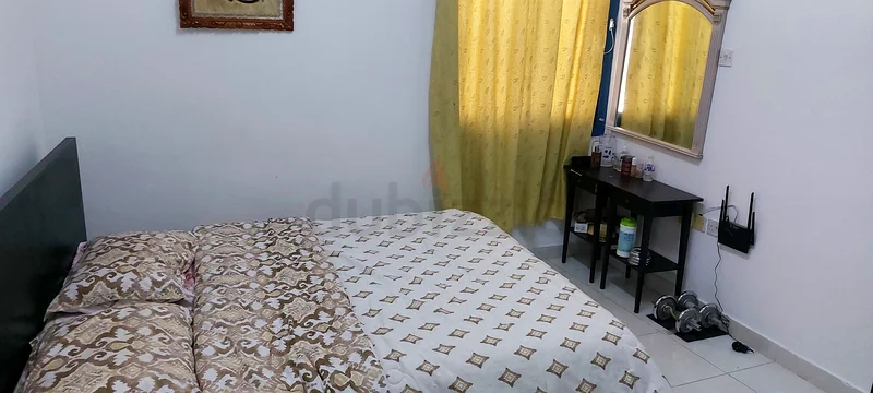 غرفة مؤثثة بالكامل للإيجار في شقة مكونة من غرفتي نوم في أبو ظبي63797396891009112