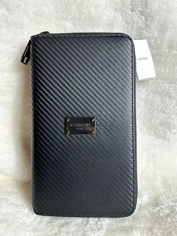 NEW WITH TAGS Balmain Paris Men Wallet Purse