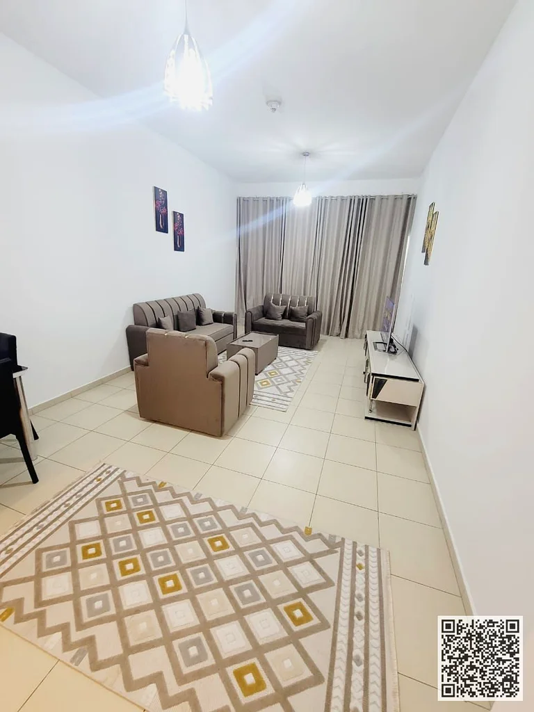 ✨ Luxury 1-Bedroom Furnished Apartment for Monthly Rent in Ajman One Towers – Al Rashidiya 3 ✨  Experience the finest living in one of Ajman's most p63838222974211112