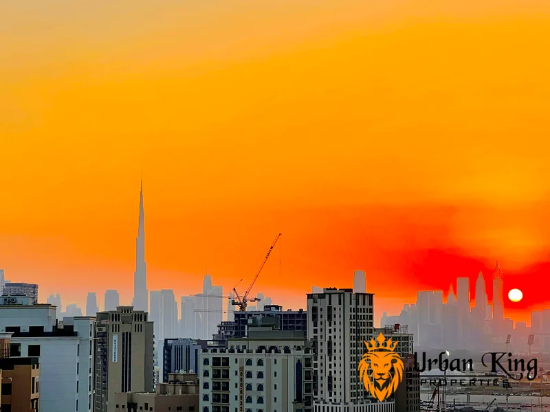 شقة بإطلالة على برج خليفة / مؤثثة جزئيًا / جاهزة للانتقال فورًا63739363044481110