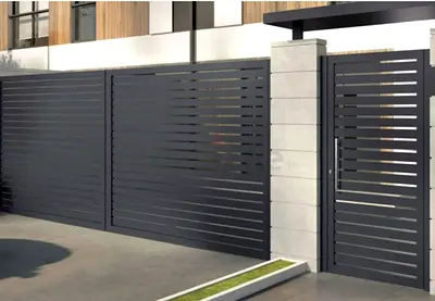 Sleek and Modern Privacy Steel /Aluminium Fence for Your Home