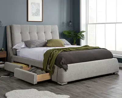 Stylish Modern Bed with Storage - Perfect for Your Bedroom