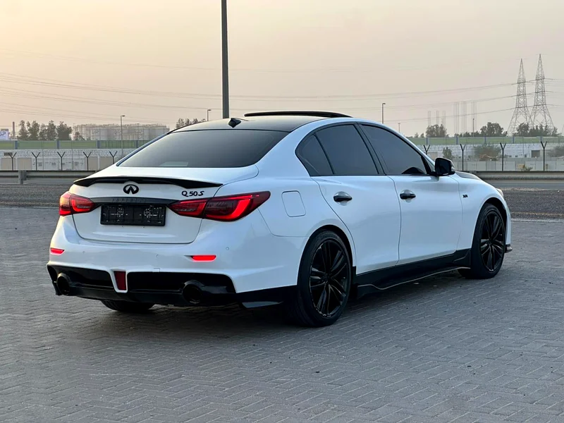 Infiniti Q50s 2019 Full Option 3.0T First Owner Fully Upgraded Body Kit Red Sport Super Clen Car63699030080131114