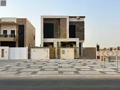 For sale, a villa, including registration fees, opposite the mosque, with high-quality and distingui