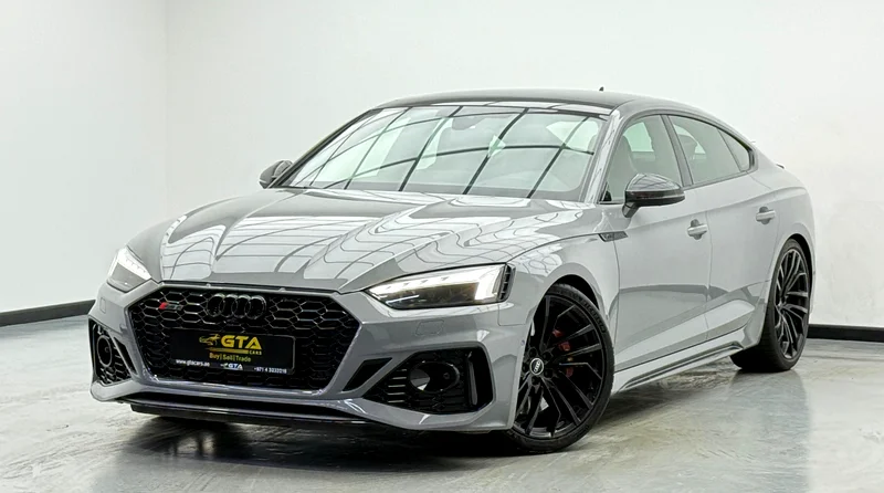 2022 Audi RS5 Sportback, March 2027 Audi Warranty + Service Contract, Agency FSH, GCC63699035399938110