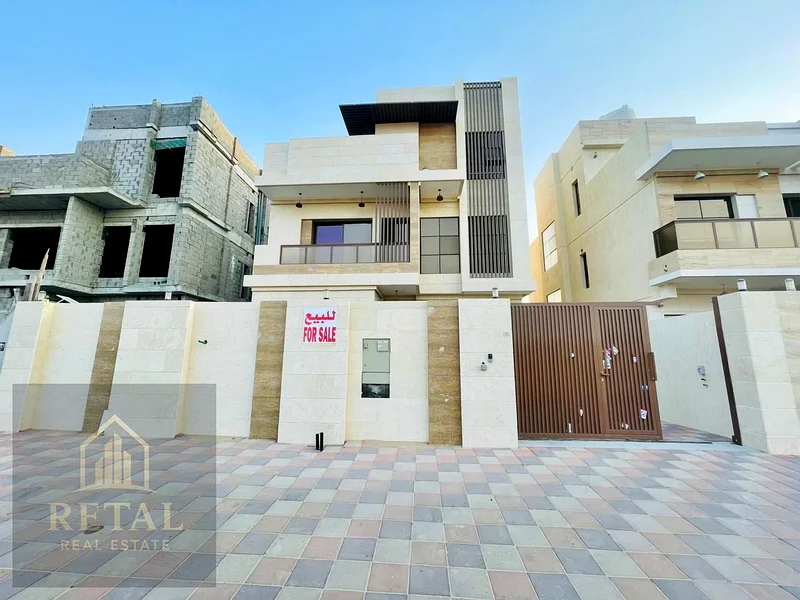 Luxury 3-Story Villa for Sale in Al Bahia, Ajman | 5 Master Bedrooms | Central AC | Fully Equipped Kitchen | CCTV, Sound System, Wi-Fi63882823530114110