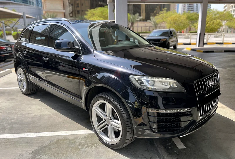Audi Q7 2015 GCC | S-Line | V6 TFSI | Excellent Condition | Family Car | Full Service History63699036734337110