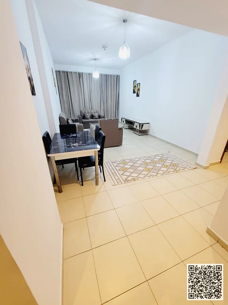 Furnished One-bedroom apartment for monthly rent in Ajman, Al Rashidiya 3 - Ajman One Towers ✔️ Bills and internet included ⚡📶 Private parking63836977080963112