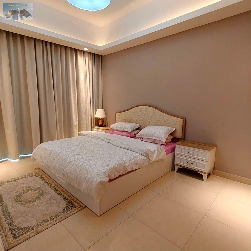 🛏️ غرفتا نوم مفروشة بالكامل بأثاث أنيق وعالي الجودة 🛋️ صالة واسعة بأثاث عصري ومريح 🍴 مطبخ مجهز بالكامل63721248162050114