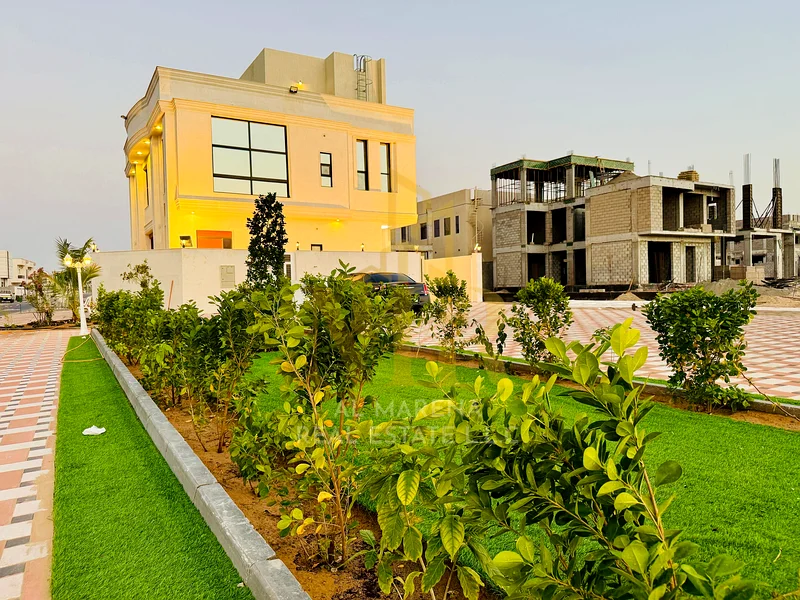 🏡 For Sale – Luxury Villa in Al Bahia, Ajman | 5 Master Bedrooms | Separate Majlis + Spacious Living Room | Private Swimming Pool | Huge Front Setbac63883086850818111