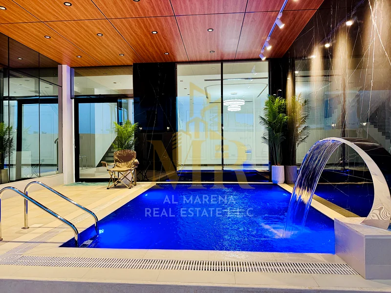 🏡 For Sale – Luxury Villa in Al Bahia, Ajman | 5 Master Bedrooms | Separate Majlis + Spacious Living Room | Private Swimming Pool | Huge Front Setbac63883086850818114