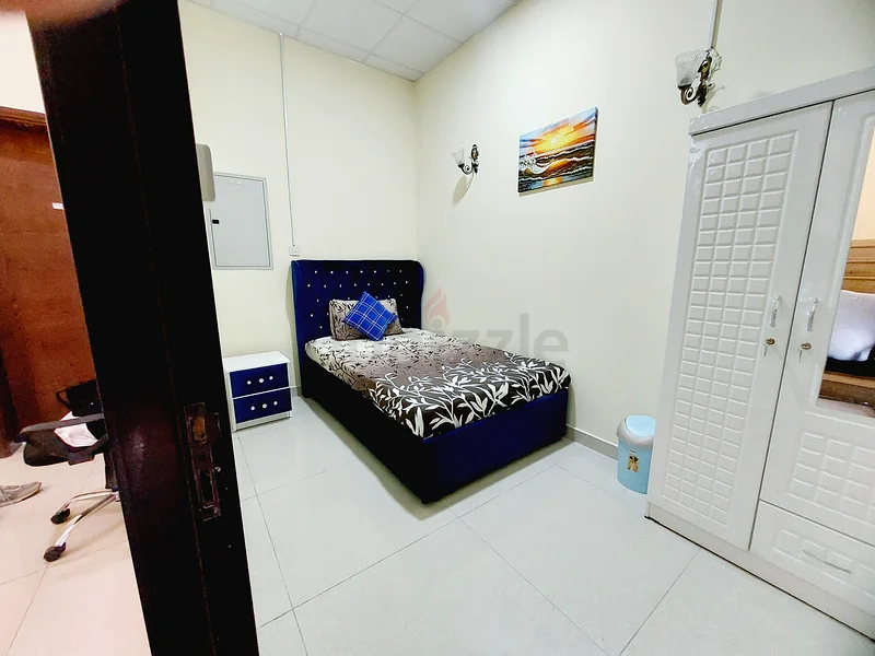 Spacious Partition Available in a Villa, JVC, Call Now.63797802487682110