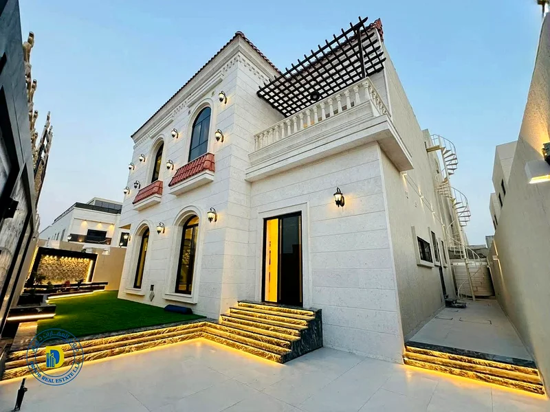 For sale, a classic corner villa, a miniature palace, 5 rooms, in the Al-Helio 2 area, freehold for all nationalities, bank financing63909982860931111