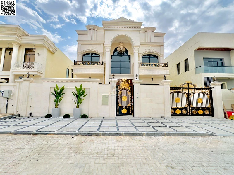 Directly from the owner, a villa on a main street, finished by a person, close to all services, in the most upscale areas of Ajman, freehold63873719280641111