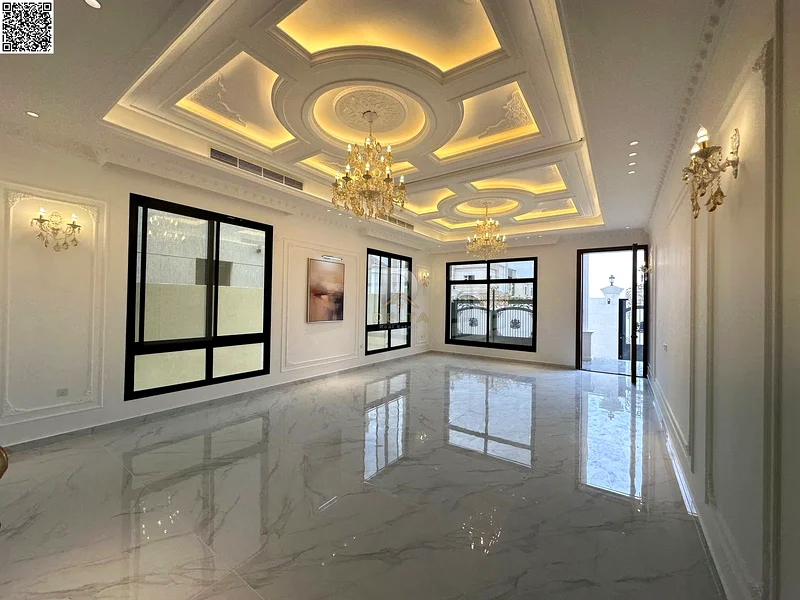 Directly from the owner, a villa on a main street, finished by a person, close to all services, in the most upscale areas of Ajman, freehold63873719280641114