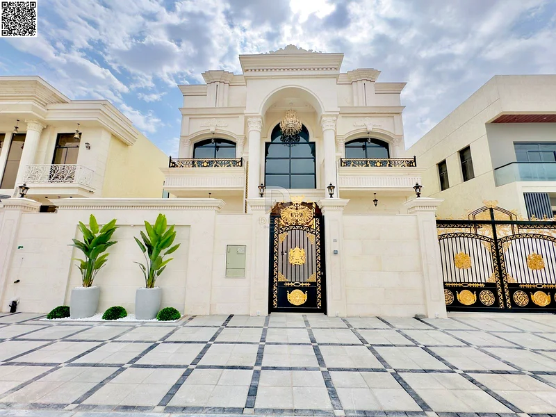 Directly from the owner, a villa on a main street, finished by a person, close to all services, in the most upscale areas of Ajman, freehold63873719280641110
