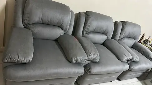 Brand New-Luxurious Grey Sofa Set for Ultimate Comfort-Home Box