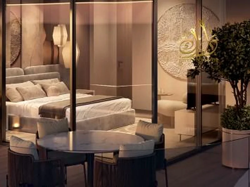 Spacious one-bedroom apartment + study | View of the marina | Access to the metro64022781998851114