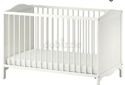 Stylish IKEA Baby Crib for Your Little One + mattress+ accessories