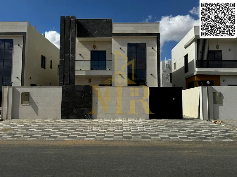 🏡 For Sale – Villa in Al Bahia – Ajman | 2 Floors + Roof | 4 Master Bedrooms | Majlis + Living Room | Large Yard | Price: AED 1,550,000 (Including Re63883086892801110