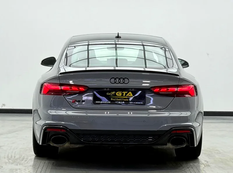 2022 Audi RS5 Sportback, March 2027 Audi Warranty + Service Contract, Agency FSH, GCC63699035399938114