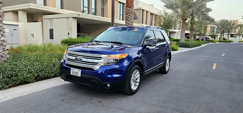 GCC V6 4WD, Ford Explorer, full service history, 7 seater  “good condition”. Expat Lady Owner.63699041147777111
