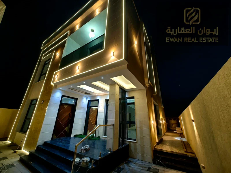 A wonderful villa for lovers of tranquility and distinction in the most prestigious area of ​​Ajman, Al Helio 2. With all amenities, a villa for sale63909666247042112