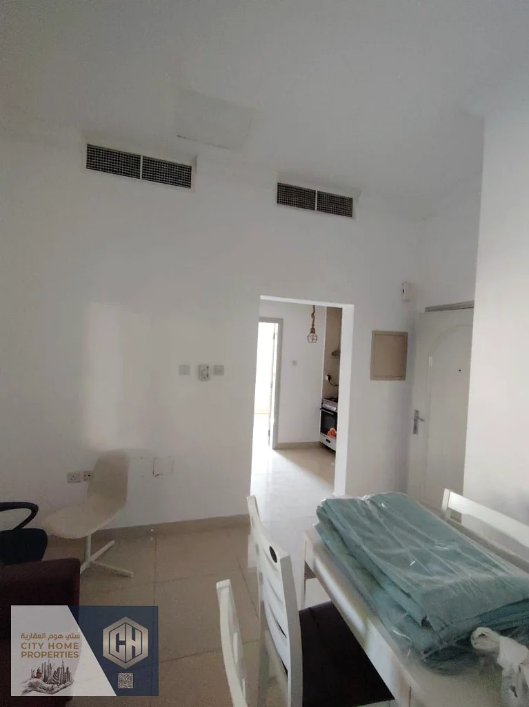 1BHK apartment (one bedroom and hall) in Al Rashidiya, close to all services, located in a prime area with a family building63720775462402110