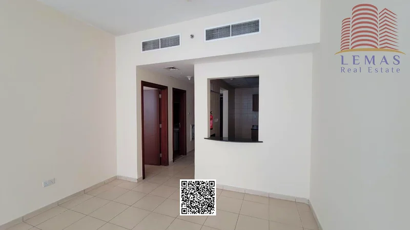 غرفة نوم واحدة وصالة - مساحة كبيرة، طابق عالي، فارغة63888914950913113